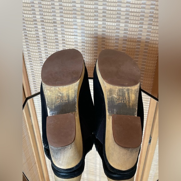 Frye wooden clogs with rubber sole - Picture 3 of 5